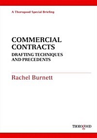 Commercial Contracts: Legal Principles and Drafting Techniques (Paperback)