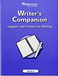 Harcourt School Publishers Trophies: Writers Companion: Support/Practice Student Edition Grade 6 (Paperback, Student)