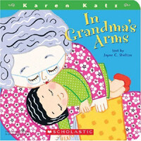 In grandmother’s arms