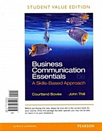 Business Communication Essentials, Student Value Edition Plus 2014 Mybcommlab with Pearson Etext -- Access Card (Hardcover, 6)