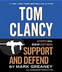 [중고] Tom Clancy: Support and Defend (Audio CD)