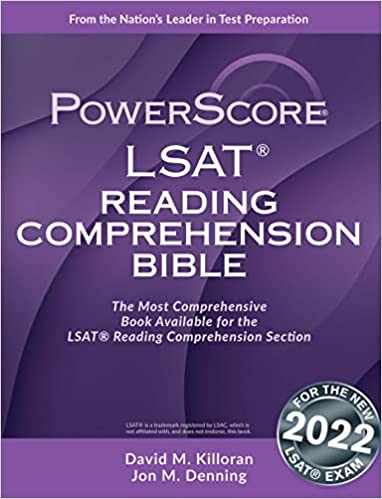 Powerscore LSAT Reading Comprehension Bible (Paperback, 2022)