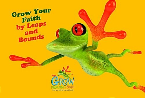 Grow, Proclaim, Serve! Frog Postcard (Package of 25) (Novelty)
