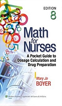 Math for Nurses, 8th Ed. + Introductory Maternity and Pediatric Nursing, 3rd Ed. + Focus on Adult Health + CoursePoint + Fundamentals of Nursing, 7th  (Hardcover, Paperback, 8th)