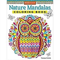 Nature Mandalas Coloring Book (Paperback)