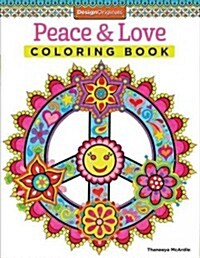 Peace & Love Coloring Book (Paperback)