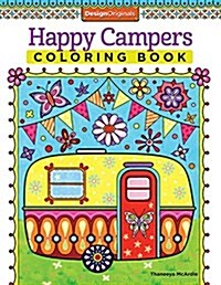 Happy Campers Coloring Book (Paperback)