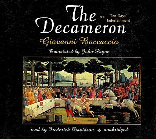 The Decameron: Or Ten Days Entertainment (Audio CD)