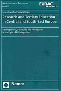 Research and Tertiary Education in Central and South-East Europe (Paperback)