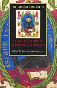 The Cambridge Companion to Early Modern Womens Writing (Hardcover)