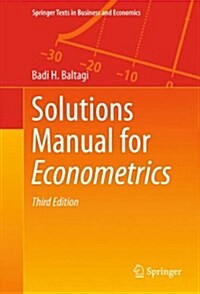 Solutions Manual for Econometrics (Paperback, 3, 2015)