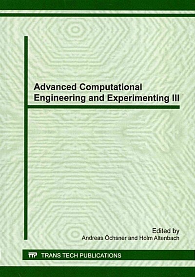 Advanced Computational Engineering and Experimenting III (Paperback)