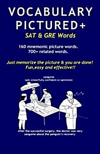 Vocabulary Pictured+: SAT & GRE Words (Paperback)