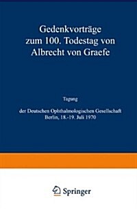 Albrecht Von Graefe (Paperback, 181, 181. Aufl. 1971)