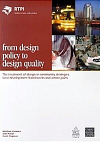 From Design Policy to Design Quality (Hardcover)