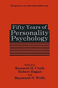 Fifty Years of Personality Psychology (Paperback, Softcover Repri)