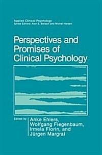 Perspectives and Promises of Clinical Psychology (Paperback, Softcover Repri)