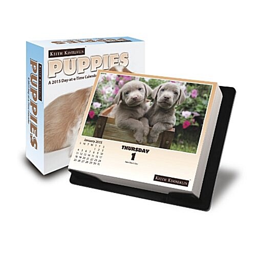 Keith Kimberlin - Puppies 2015 Calendar (Paperback, Page-A-Day )