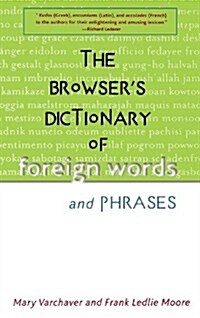 The Browsers Dictionary of Foreign Words and Phrases (Hardcover)