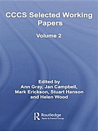 CCCS Selected Working Papers : Volume 2 (Paperback)