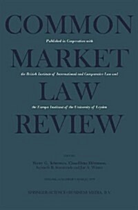 Common Market Law Review (Paperback, 3, 1979)