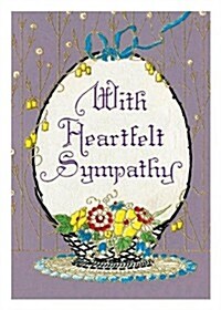With Heartfelt Sympathy Card [With 6 Envelopes] (Loose Leaf)