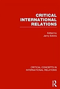 Critical International Relations (Multiple-component retail product)