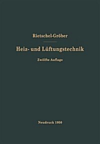 H. Rietschels Lehrbuch Der Heiz- Und L?tungstechnik (Paperback, 12, 12. Aufl. 1948)