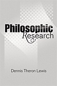 Philosophic Research (Paperback)