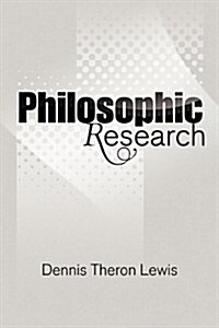 Philosophic Research (Hardcover)