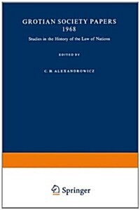 Studies in the History of the Law of Nations (Paperback)