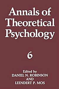 Annals of Theoretical Psychology (Paperback)