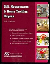 Gift, Housewares & Home Textiles Buyers 2012-2013 (Paperback)