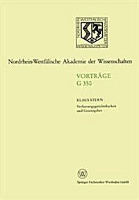 Verfassungsgerichtsbarkeit Und Gesetzgeber (Paperback)