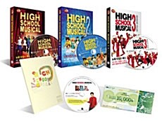 High School Musical 하이스쿨 뮤지컬 세트 - 전3권 (교재 3권 + MP3 CD 3장 + 리딩 다이어리 + 동영상강의 CD + EBSlang 강의 1만원 할인권)