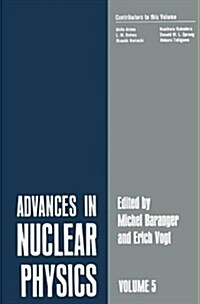 Advances in Nuclear Physics: Volume 5 (Paperback, 1972)