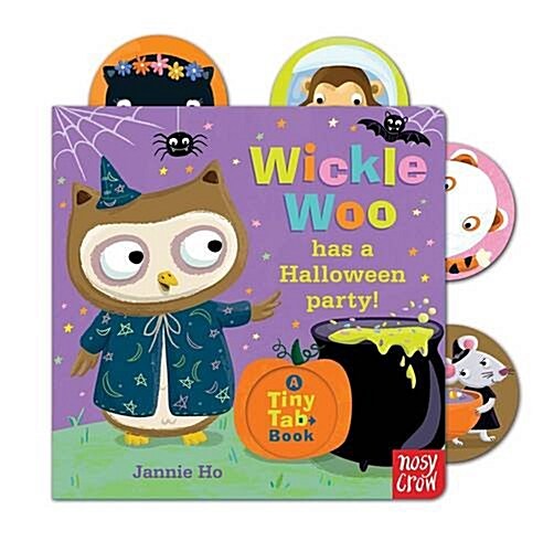Tiny Tabs: Wickle Woo Has a Halloween Party (Board Book)