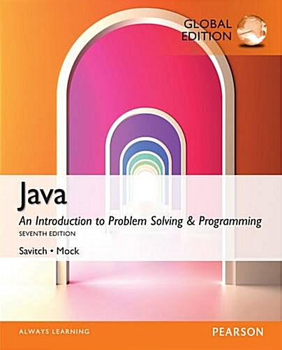 [중고] Java An Introduction to Problem Solving & Programming (Paperback, 7th International)