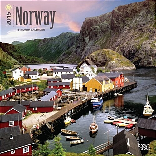 Norway Wall Calendar 2015 (Paperback)