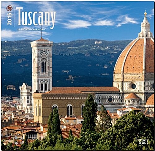 Tuscany Wall Calendar 2015 (Paperback)