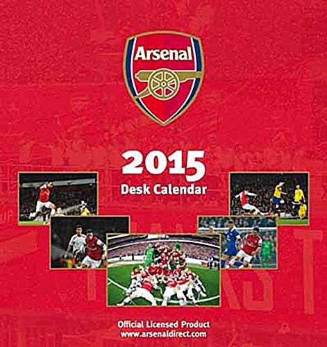 Official Arsenal 2015 Desk Easel Calendar (Paperback)