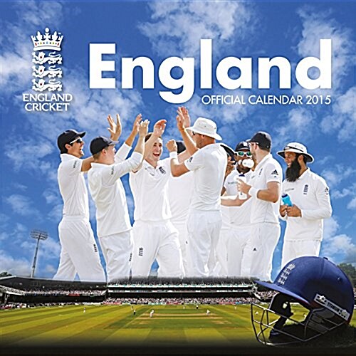 Official England Cricket 2015 Square Calendar (Paperback)