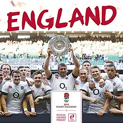 Official England Rugby Union 2015 Square Calendar (Paperback)