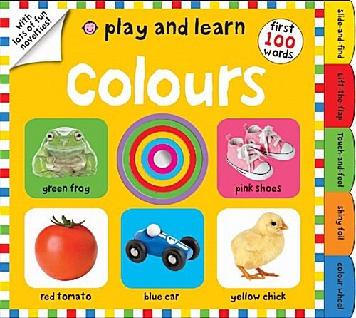 Colours : Play & Learn (Board Book)