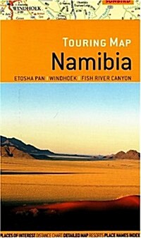 Touring Map Namibia (Hardcover)