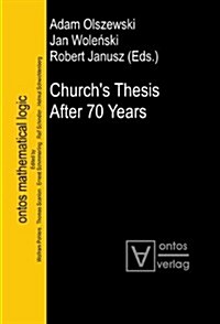 Churchs Thesis After 70 Years (Hardcover)