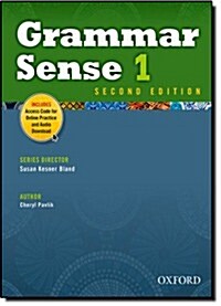 Grammar Sense: 1: Student Book with Online Practice Access Code Card (Multiple-component retail product, 2 Revised edition)