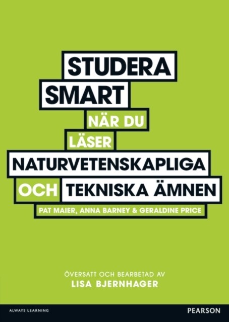 Studera Smart N? Du L?er Naturvetenskapliga Och Tekniska 훝nen (Paperback)