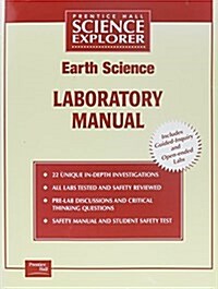 Science Explorer Earth Science Lab Manual Student Edition 2001c (Paperback)