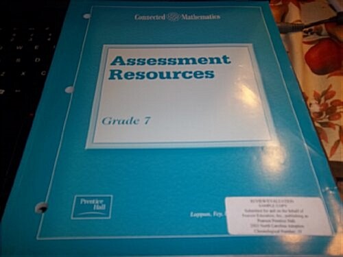 Connected Mathematics 3e Assessment Resources Grade 7 2002c (Hardcover)